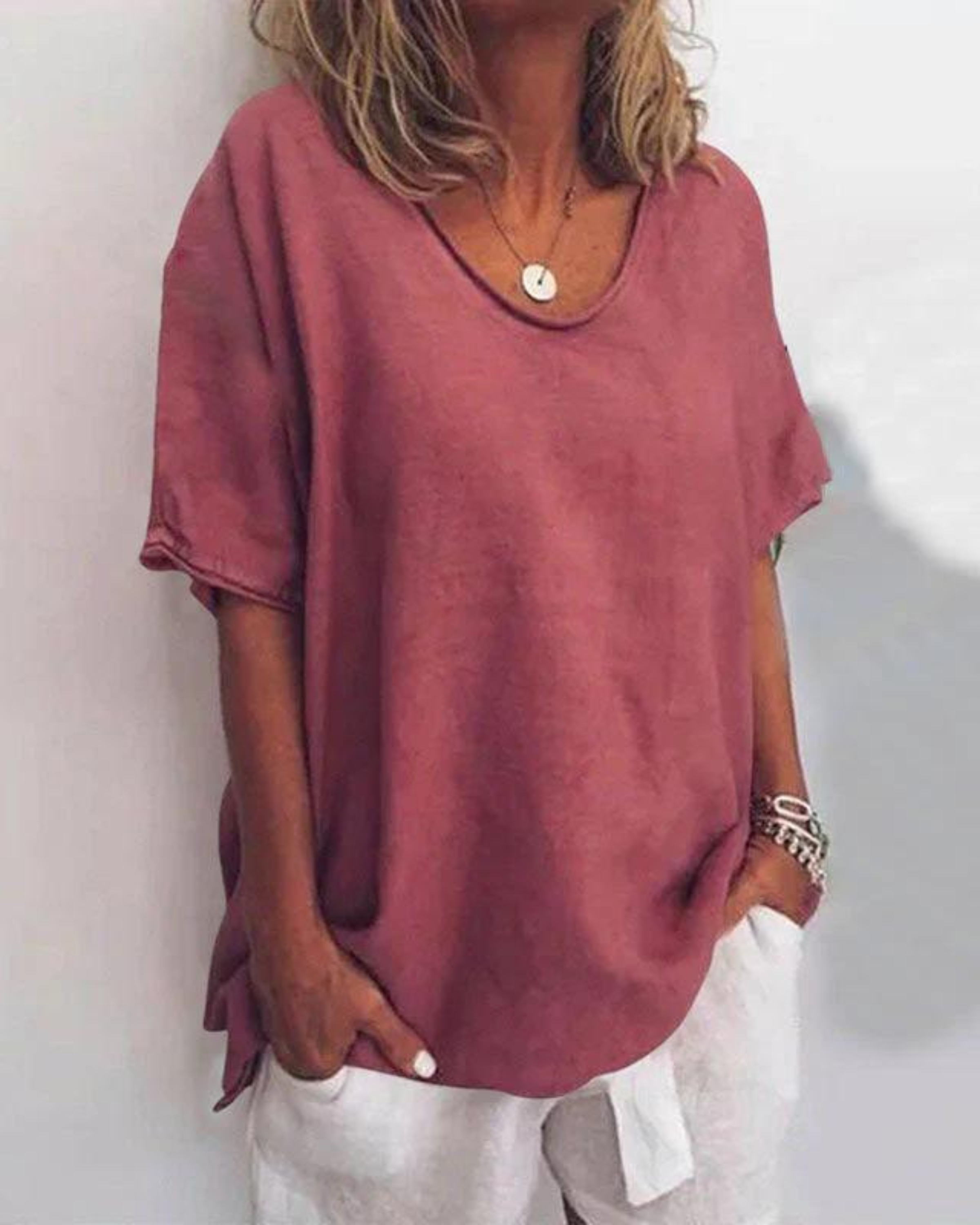 BEA - Blusa Larga Confortevole
