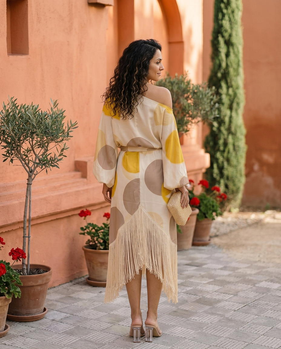 Daniela | Set di pezzi con frange