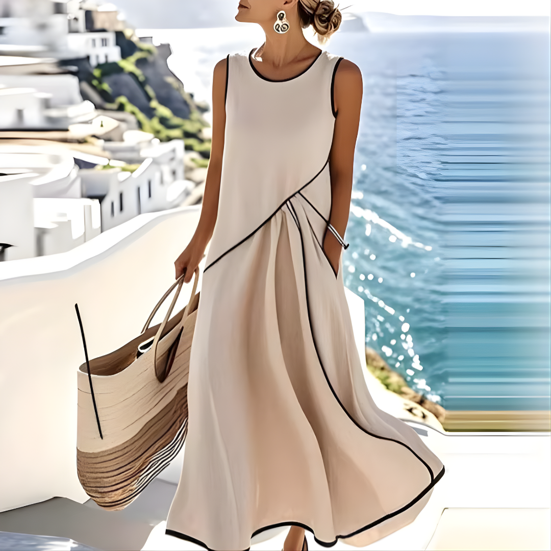 Giona™ Vestito estivo a righe