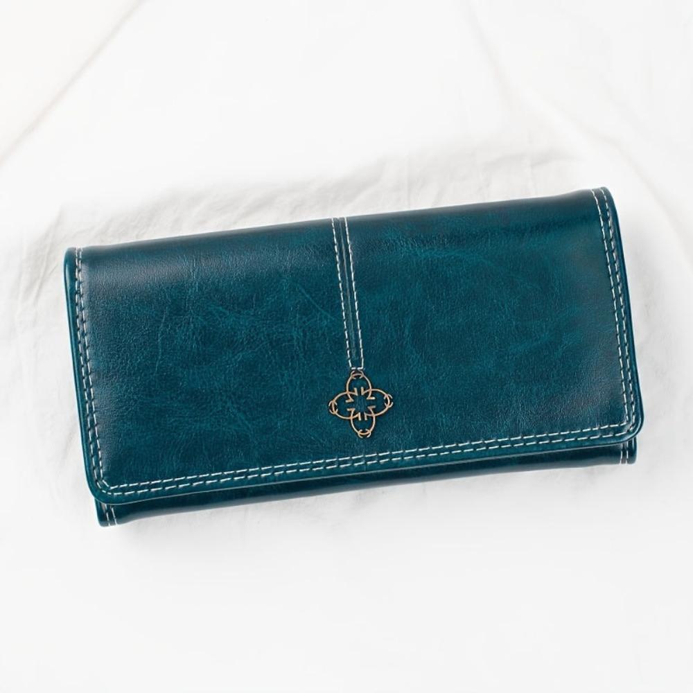NICOLE – Portafoglio Lungo Luxury dal Taglio Classico