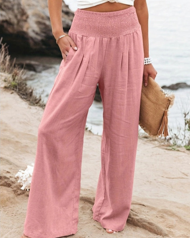 UBUD – Pantaloni a Vita Alta dal Comfort Raffinato