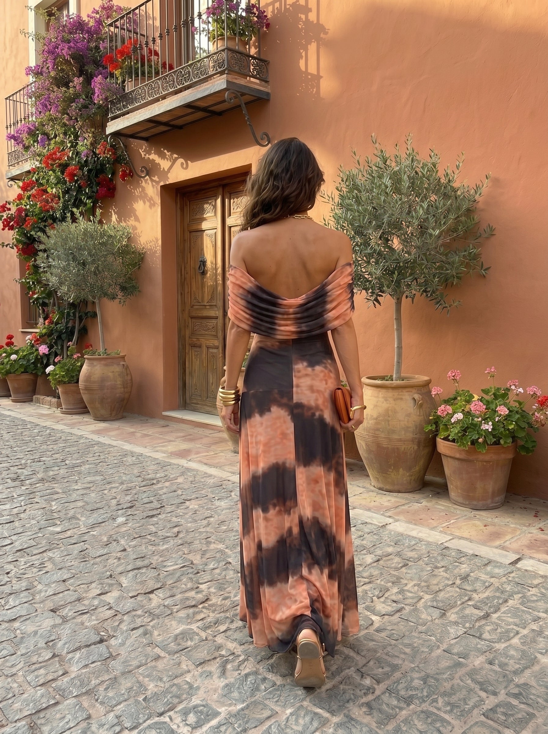 Vestito di Toledo con stampe